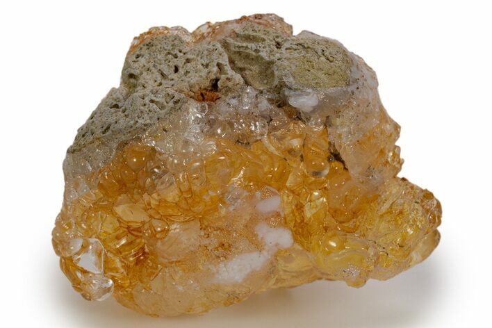 Botryoidal Hyalite Opal with Chalcedony - Mexico #324359